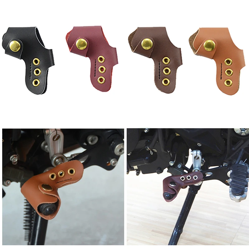

For Benali BJ250/502C/752S Leoncino 250/500 Lmperiale 400 Motorcycle Modified Shift Lever Cover Gear Ddecorative Leather Cover