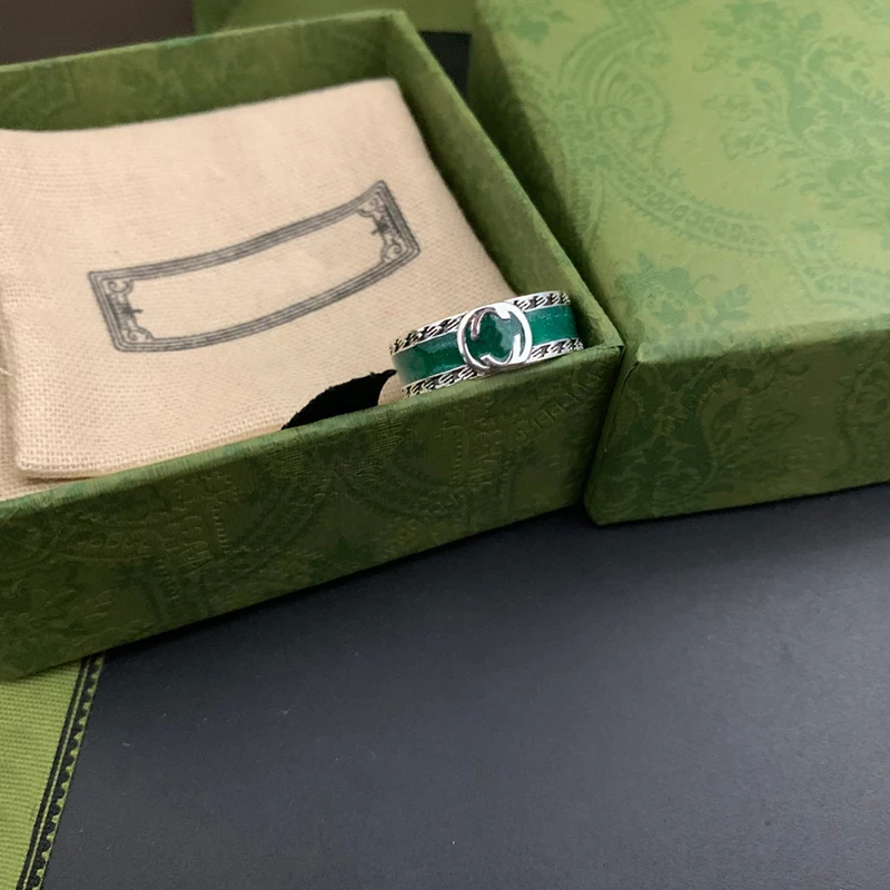 Кольцо из серебра Ag925 пробы роскошное Брендовое ювелирное изделие модное кольцо