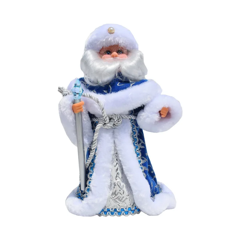 

Happy New Year 2022 Merry Christmas Decorations for Home Russian Style Electric Musical Christmas Doll Christmas Ornaments Natal