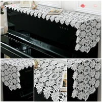 1 piece 40x220cm full lace piano cover decoration piano cloth table runner home textile family wedding gift 15 7x86 6
