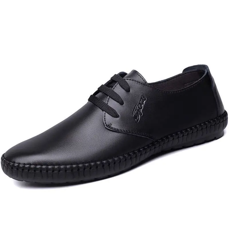 1 pair Большие размеры 39-44; мягкие удобные мужские лоферы для отдыха; парусиновая Классическая обувь на плоской подошве для вождения; лаконичные туфли без застежки в стиле ретро; 2 пары - Цвет: 1 pair