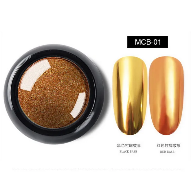 По dhl 200 коробок для ногтей блестящие порошки Auroras эффект дизайна хромированная