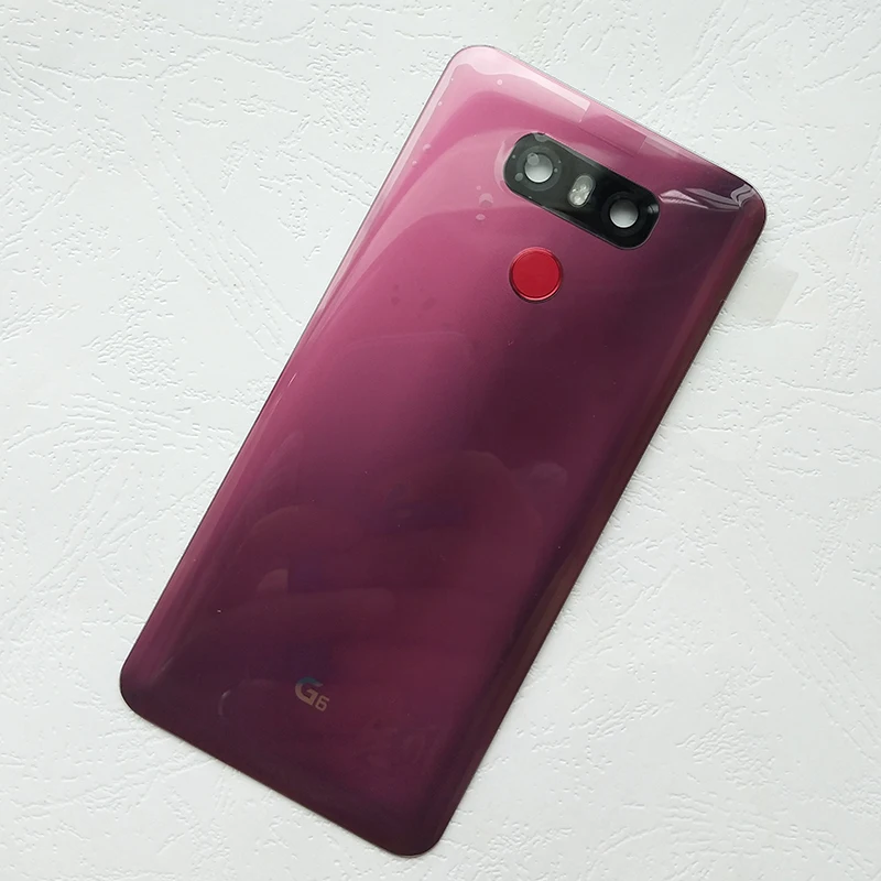 Для LG G6 LS993 US997 VS998 H870 стеклянная задняя крышка батарейного отсека чехол с датчиком