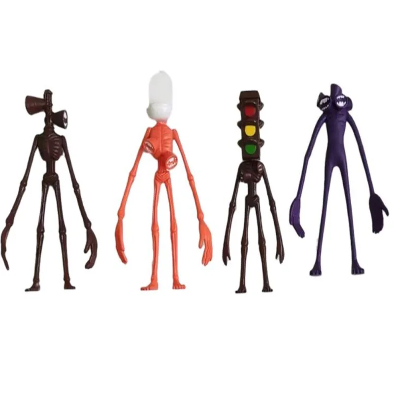 S Toys 12cm Action Figure Sirenhead Horror Model Doll Sculpture Shy Guy Urban Legend Foundation 6789