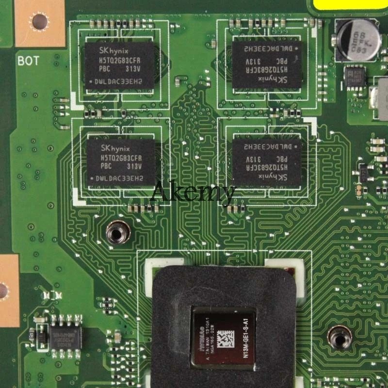 AK K55VD материнская плата для ноутбука ASUS K55A A55VD F55VD K55V K55 тест оригинальная