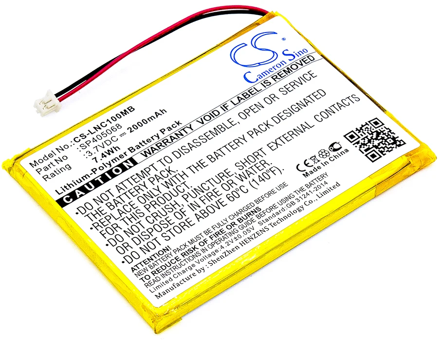 

CameronSino for LUVION Prestige Touch Supreme Connect SP405068 battery
