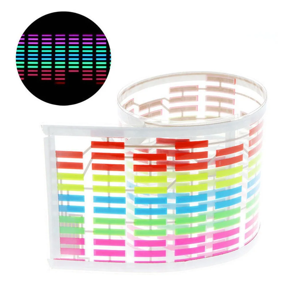 

New Durable Auto Rear Windshield Cold Light Film Car Sticker Activated