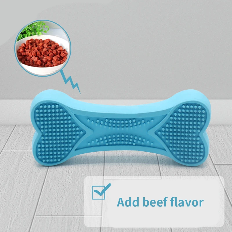 Зубная щетка для домашних животных силиконовая Массажная паста жевания костей