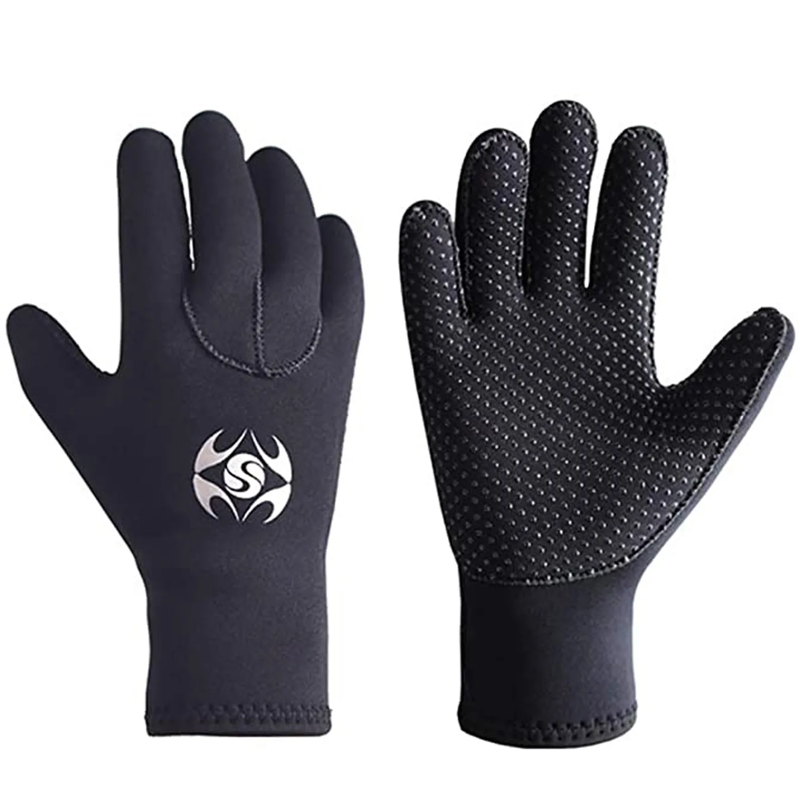 3mm Neoprene Underwater Hunting Gloves Non-slip Wear-resistant Fishing Diving Gloves For Winter Warm Swimming Diving Glove 3mm neoprene swimming diving scuba snorkeling surfing spear fishing water sports gloves non slip winter swimming warm gloves