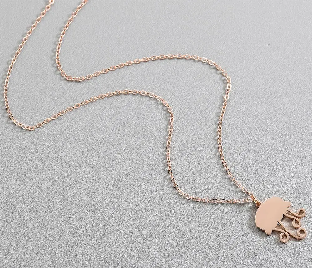 Подвеска Chandler ожерелья в форме Медузы из нержавеющей стали для детей очарование