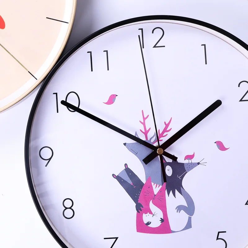 Скандинавские большие настенные часы современный дизайн минималистичные для