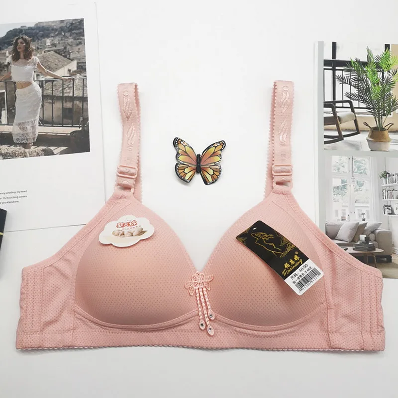 

2021 Sexy Push Up Bra Front Closure Lace Brassiere Bralette Breast Seamless Bras Breathable Top Women's Bra Underwear