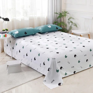 Pillow Case Bed Sheet King Queen Twin Home Textiles 3/4pcs Cartoon Animals Bedding Covers Sets Boy Kid Teen Girl  Duvet Cover