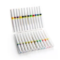 superior 1224 colors wink of stella brush markers glitter brush sparkle shine markers pen set for drawing writing
