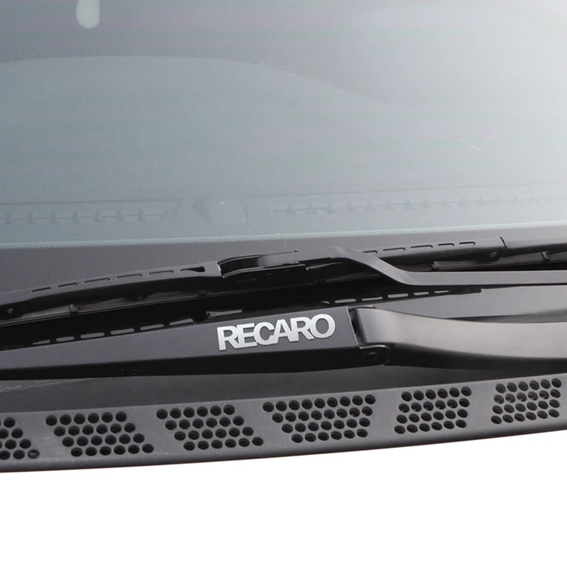 Виниловые Стикеры для автомобильного стеклоочистителя Recaro водонепроницаемая