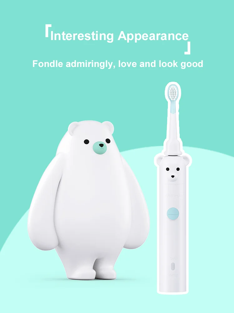 Новинка 2021 Детская электрическая зубная щетка 2 режима звуковая Автоматическая