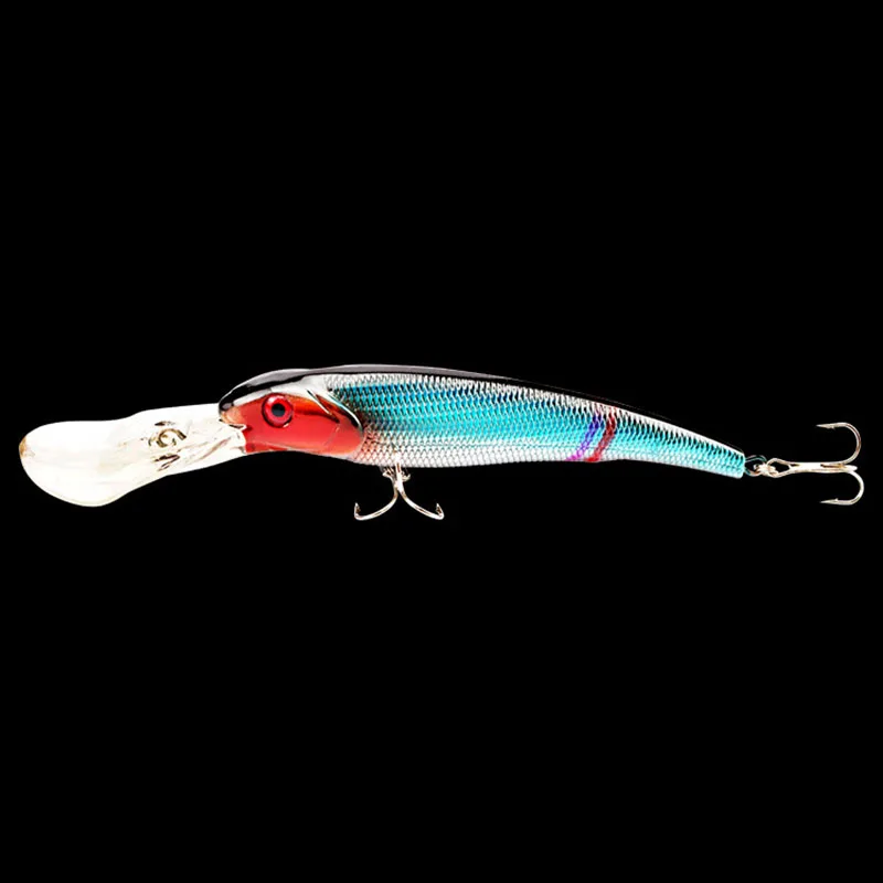 

165mm/29g Artificial Minnow Floating Fishing Lure Hard Bait Sharp Hooks Anti-Corrosion Professional Plastic Fishing Lure