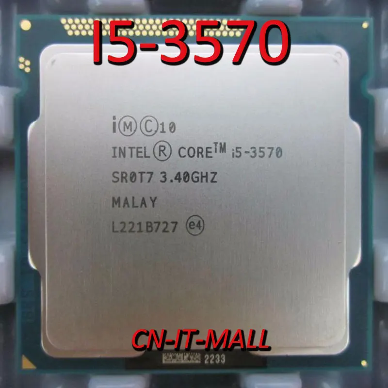 

Pulled I5-3570 CPU 3.4G 6M 4 Core 4 Thread LGA1155 Processor