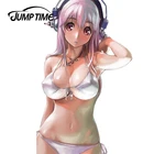 JumpTime 13 см x 8,1 см Красивые Графика Аниме Драконий жемчуг супер сонико пикантная обувь для девочек Виниловая пленка для оклеивания автомобилей окна ноутбук холодильник мини ПК Водонепроницаемый наклейка