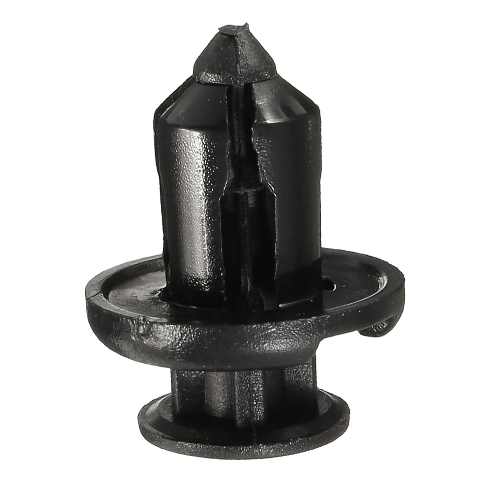 100 шт. черные пластиковые заклепки для автомобильного брызговика бампера