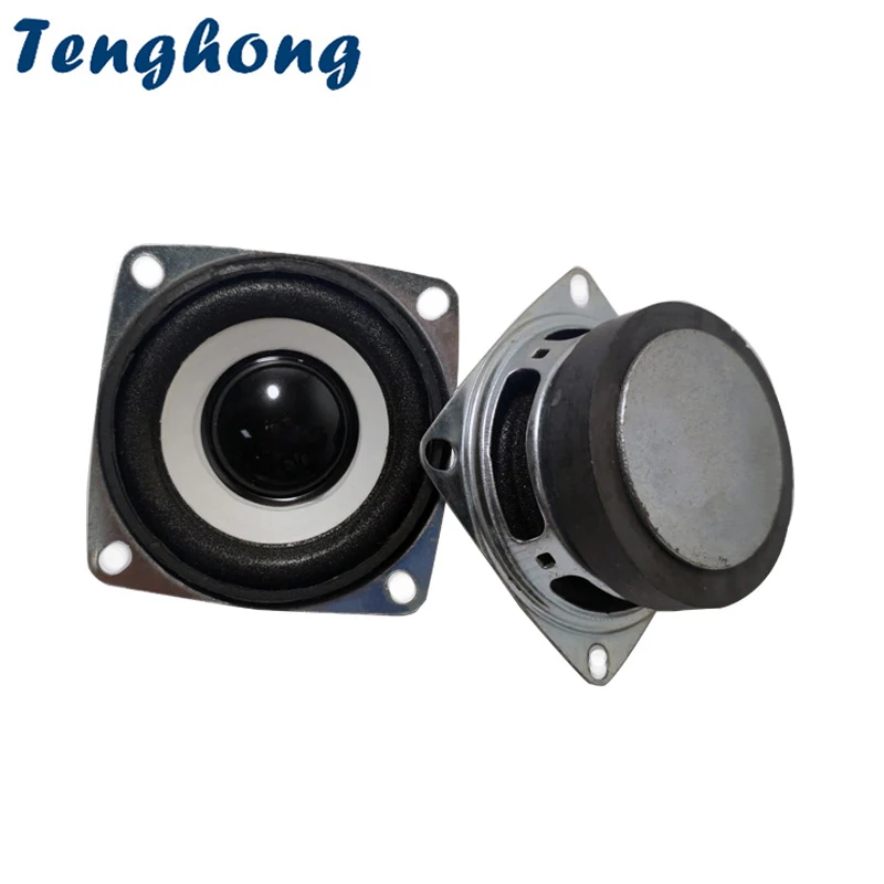 

Tenghong 2pcs 2 Inch Full Range Audio Speaker Unit 52MM 4 Ohm 5W Bubble Edge Multimedia Loudspeaker AI Robot Bluetooth Speakers