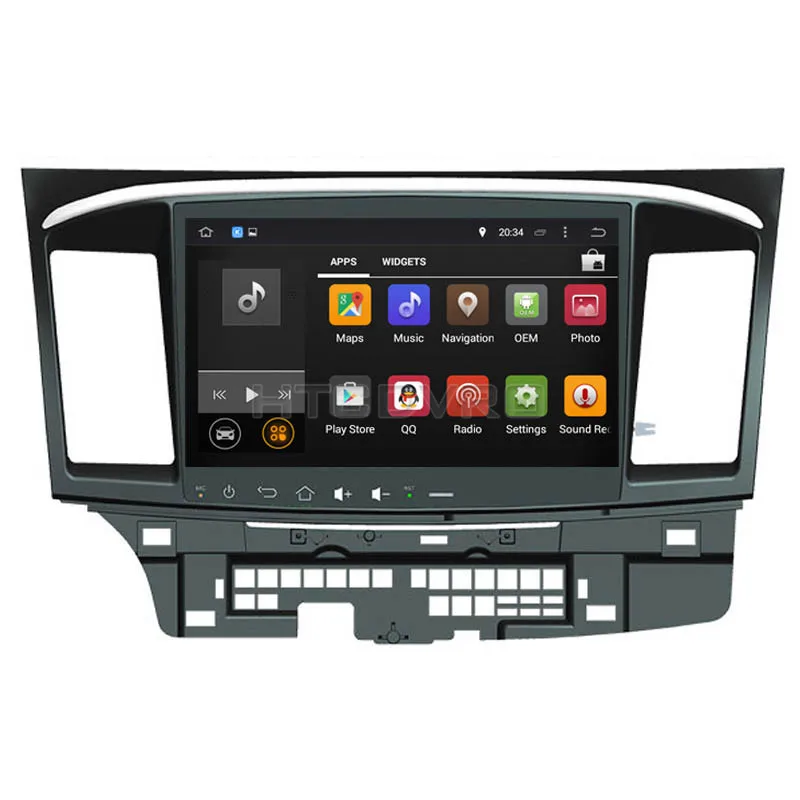 YMODVHT 10 1 дюймовый Восьмиядерный 4 Гб + 32 ГБ Android 9 0 автомобильный dvd плеер для Mitsubishi