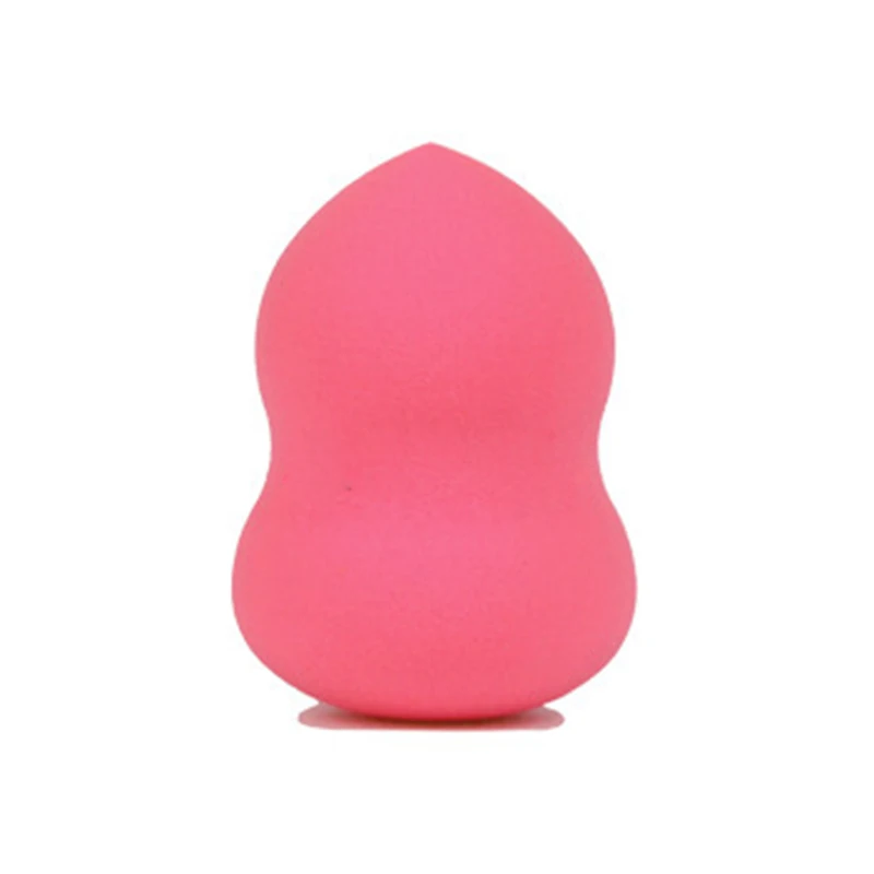 4.2*6cm Gourd Shaped Makeup Sponge Powder Puff Three-Dimensional Latex Powder Puff Makeup Beauty Tools Cosmetic Puff Colors Tool - Цвет: ROSE RED