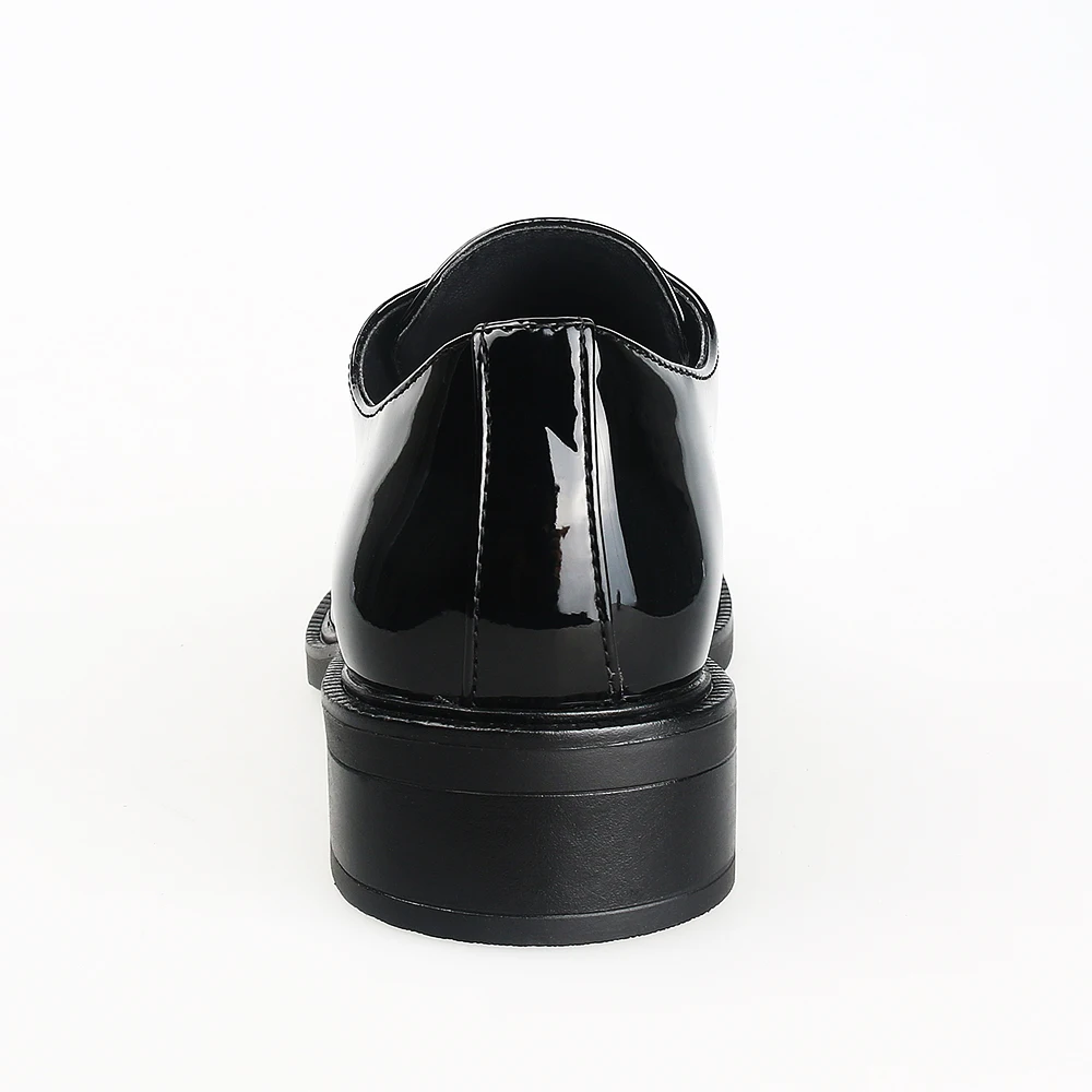 Женские брендовые лоферы из лакированной кожи Модельные туфли Классические