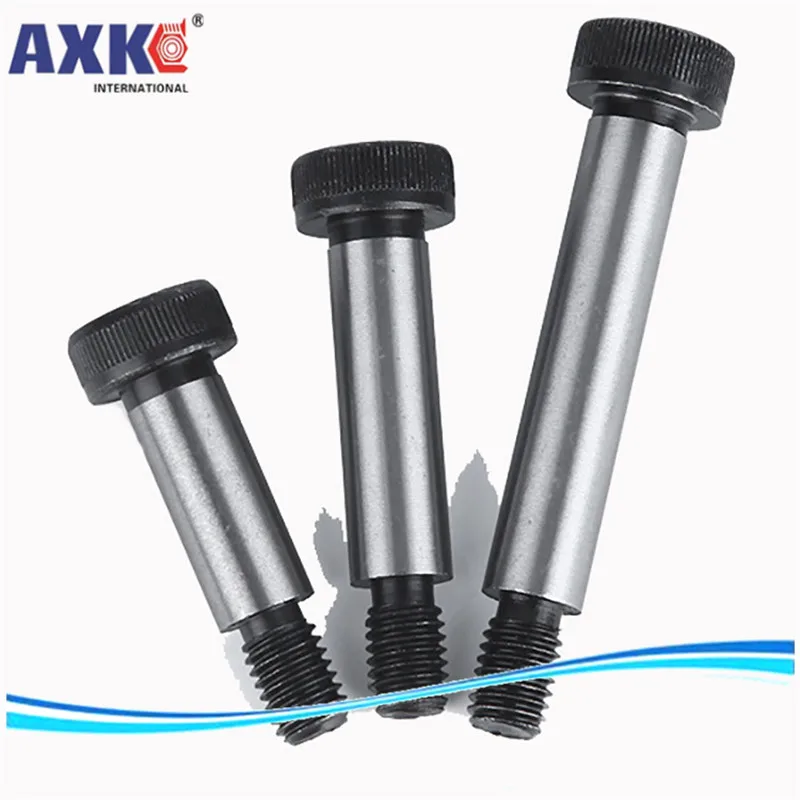 AXK 5 шт. M6 M8 M10 M12 резьба 12 9 дюйма легированная сталь Шестигранная головка наплечная