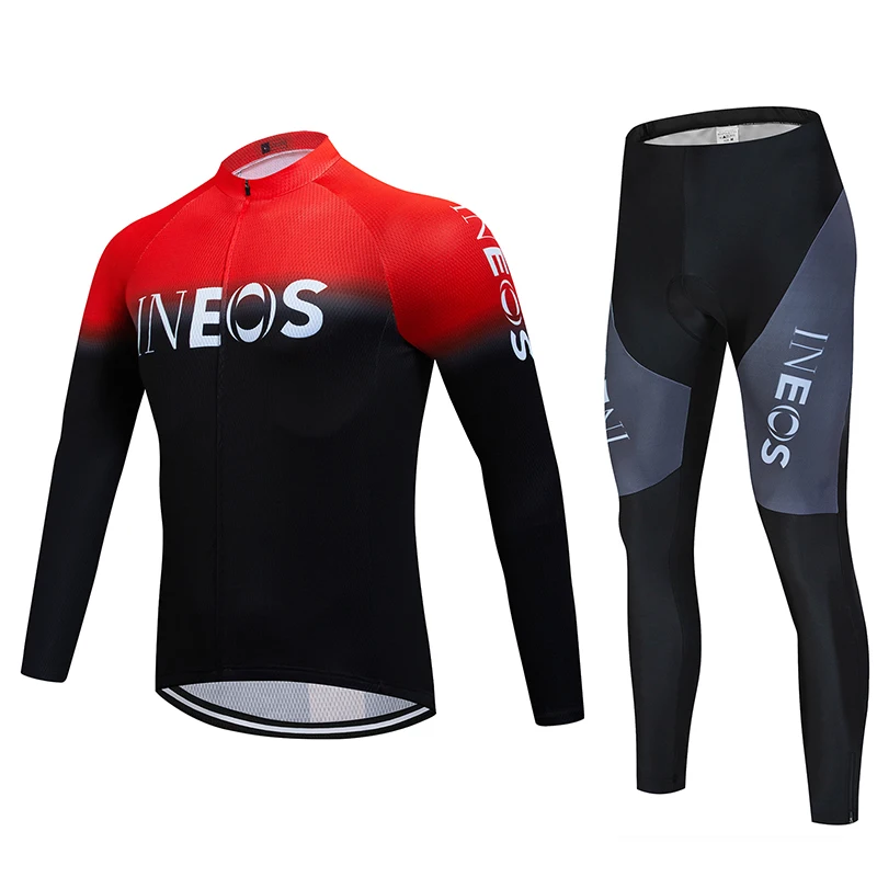 Одежда для велоспорта 2019 профессиональная команда INEOS зимний костюм дышащий