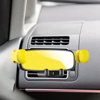 auto phone mount strong bearing capacity multi purpose universal cute air outlet gravity gps phone holder for driving