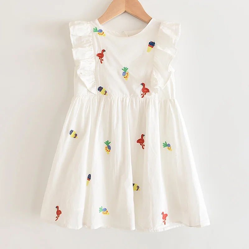 Платье для девочек Menoea Повседневное платье без рукавов в европейском и