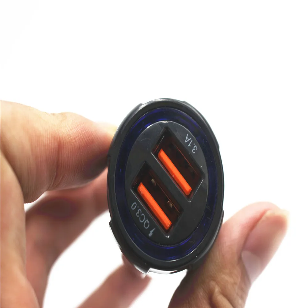 1 шт. автомобильное зарядное устройство USB для быстрой зарядки Toyota Corolla iM E170 E140 E150 3