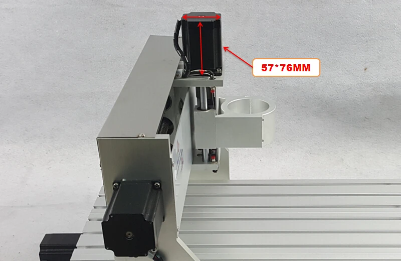 DIY CNC гравировальный станок 3040 рамка с шариковым винтом 3040Z cnc токарный по дереву