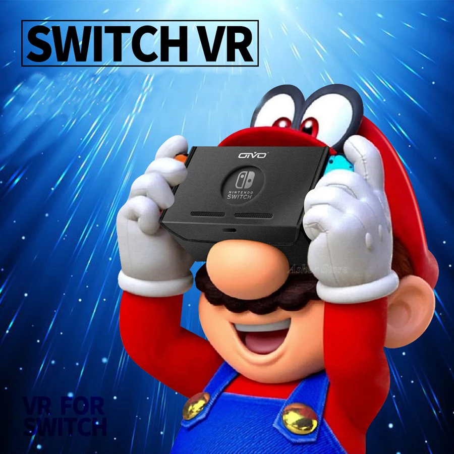 Новинка 2019! Новый переключатель VR гарнитура регулируемые 3D очки виртуальной