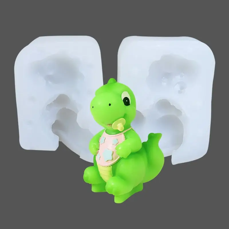 

Mousse Cake Mould Cartoon Animal DIY Baking Molds Dinosaur Silicone Mold