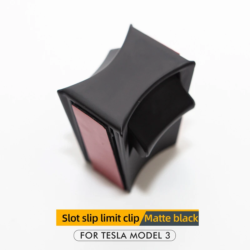 

Water Cup Car Slot Slip Limit Clip For Tesla Model 3 Accessories Car Cup Holder Limiter Partition ABS Reduce Shaking -2020