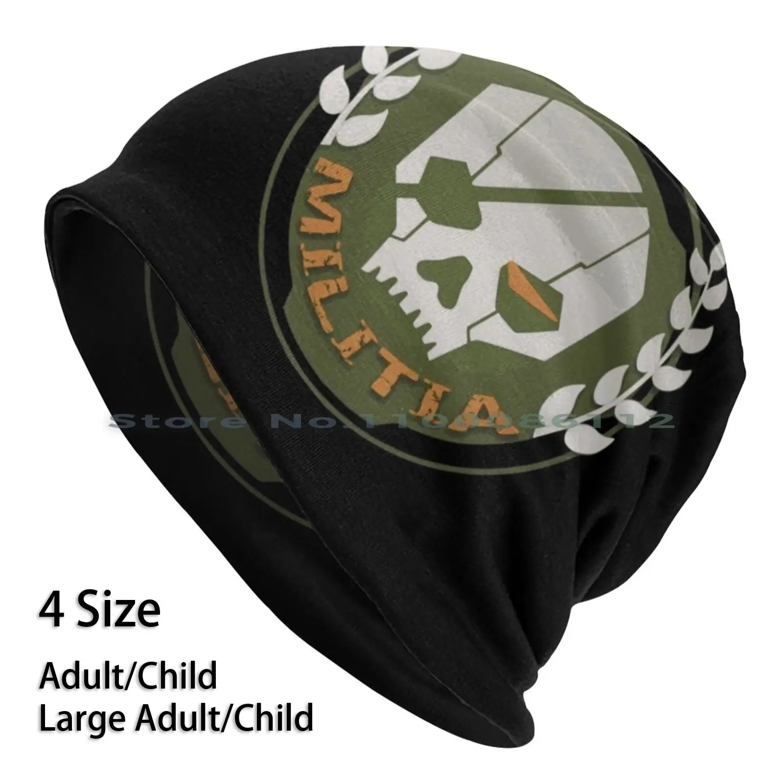 

Frontier Militia Emblem Beanies Knit Hat Titanfall 2 Legion Ronin Gaming Northstar Tone Pilot Scorch 1 Apex Legends Pubg One
