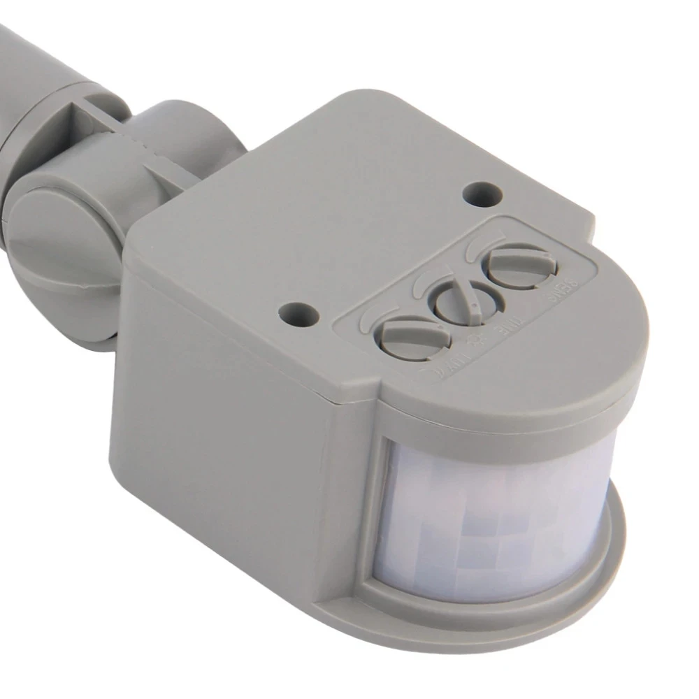 

New LED Motion Sensor 220V Automatic Infrared PIR Movement Detector Wall Mount Timer Outdoor Sensor Light Switch Drop Shipping