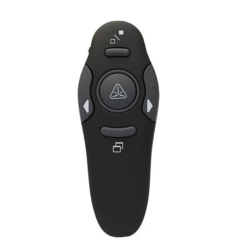Беспроводной лазерная указка Мощная Лазерная Ручка Красный 2 4 г rf usb флип PPT