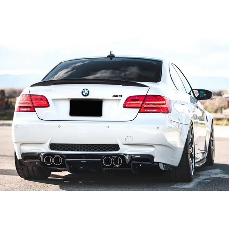 Спойлер из углеродного волокна в стиле P для BMW 3 серии E92 M3 Coupe 2005-2012 и E93 Convertible 2007-2013