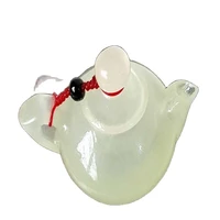 ice planting afghan silk jade small wine pot small teapot handle piece taste pot handle pot