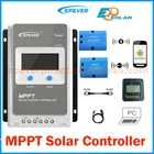 EPEVER низкая цена mppt 40a 30a 20a 10a 12v 24v автоматическая работа панели солнечных батарей pv контроллер зарядного устройства Tracer 4210AN 3210AN 2210AN 1210AN