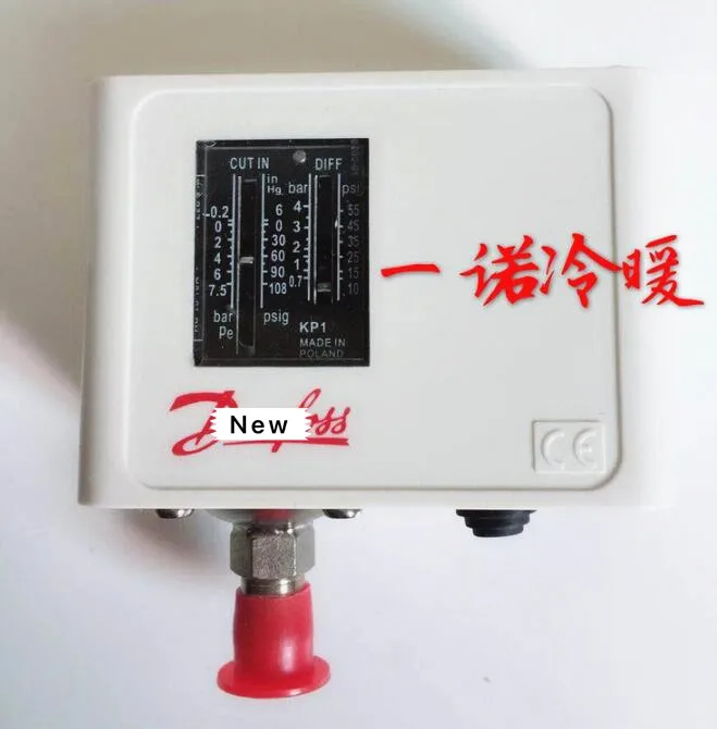 

Pressure controller switching relay reset single low pressure KP1 060-1101