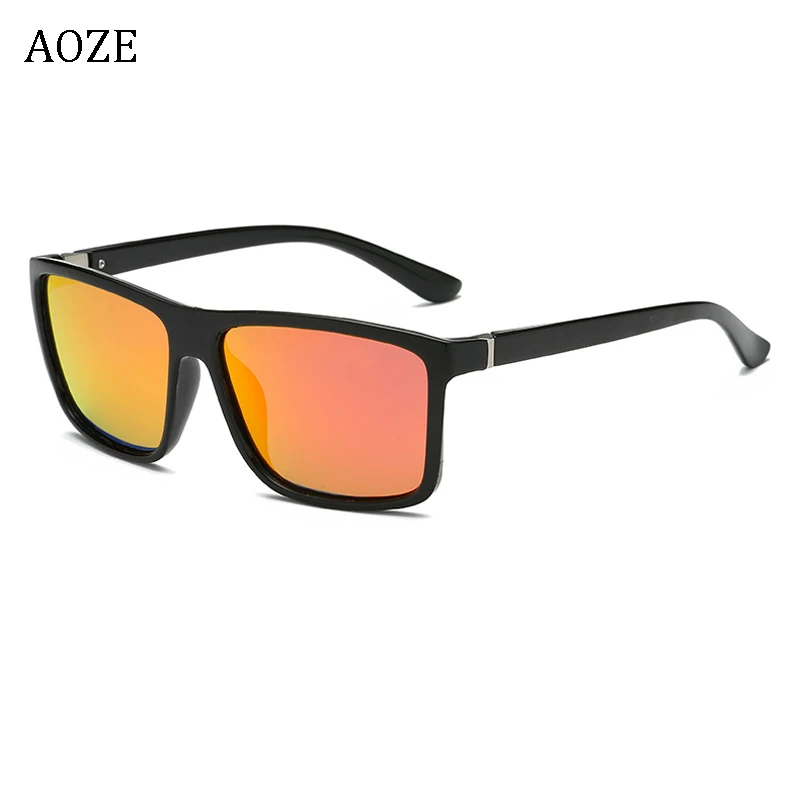 Солнечные очки AOZE2019 в стиле унисекс квадратные поляризационные солнцезащитные