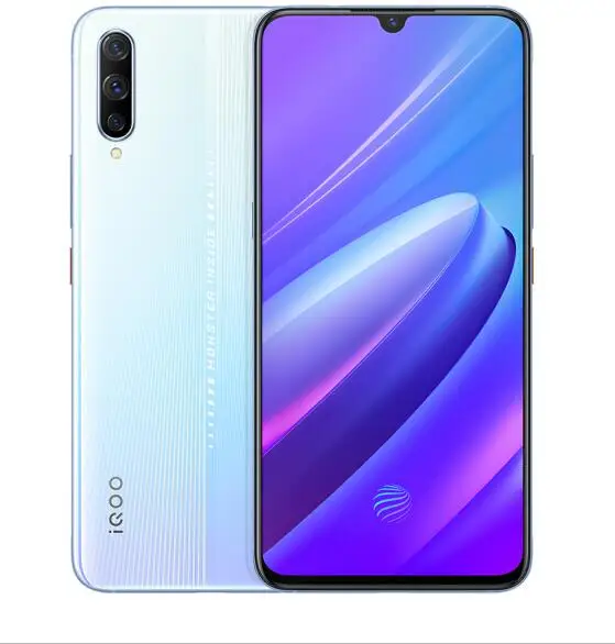 8G 128G White vivo iQOO мобильный телефон 6 ГБ 128 ГБ 6,4" Восьмиядерный Snapdragon 855 с 3 камерами 12 Мп+ 13 МП+ 2 Мп Android 9 4000 мАч NFC Смартфон - Цвет: 8G 128G White