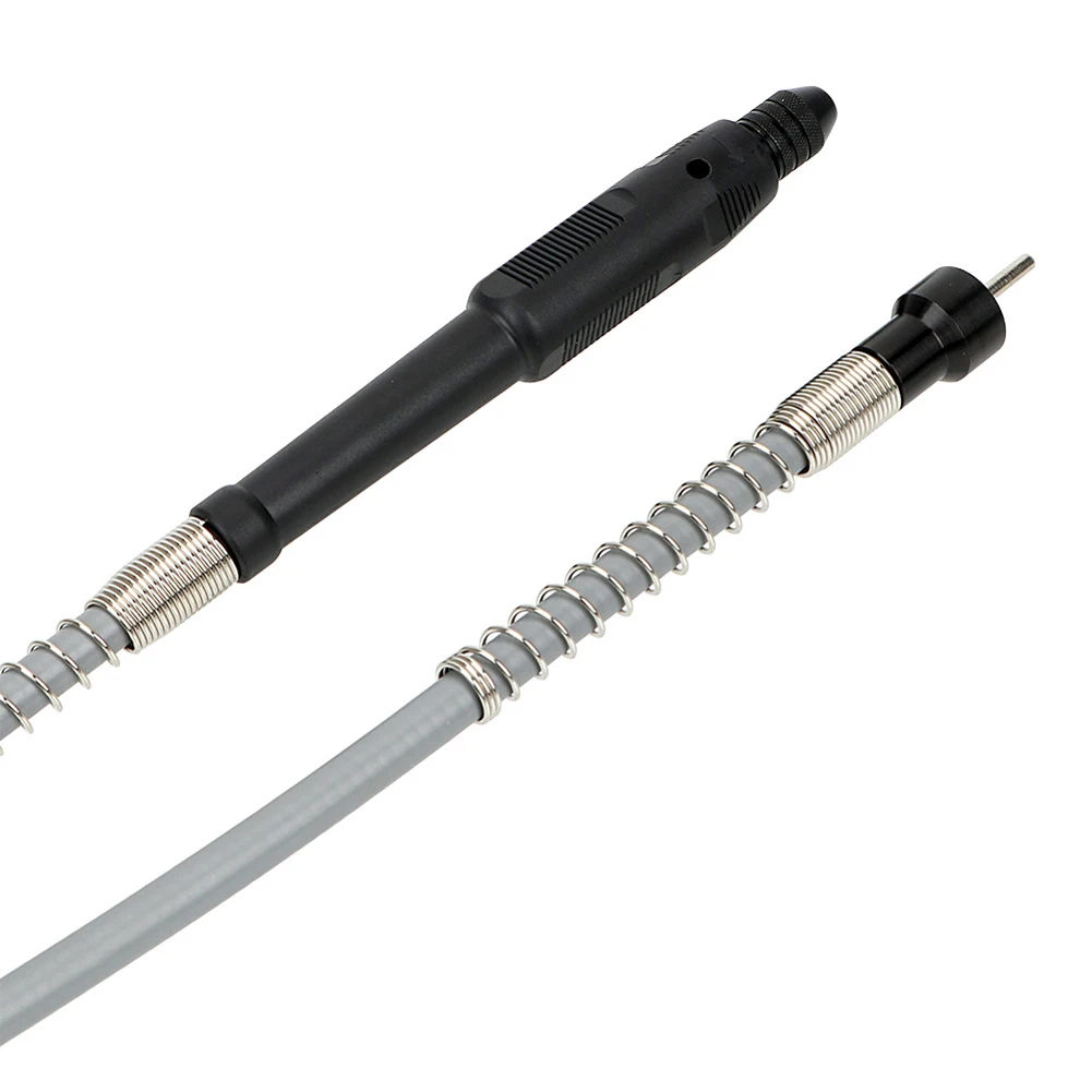 

Flexible Electric Long Cable Grey Chuck Clamping Stability Polishing Rotary Plastic Useful Drill Grinder Extension Shaft