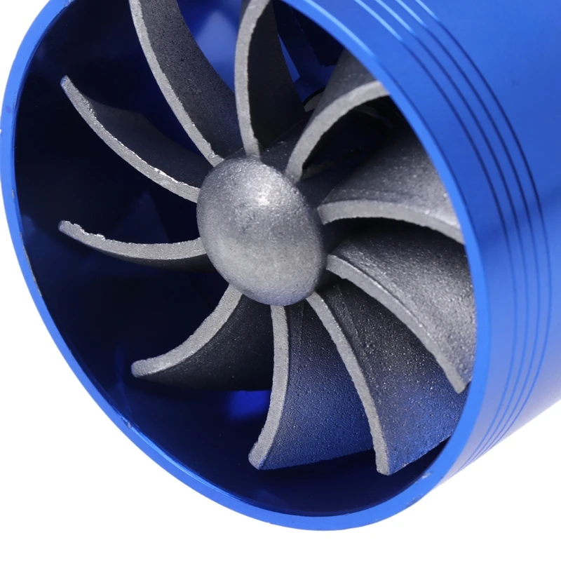 

QILEJVS double blue F1-Z air intake turbofan fuel fan gas compressor-M25