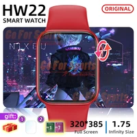 iwo smartwatch 2021 hw22 smart watch men 1 75inch custom dial bluetooth call reloj womens watches series 6 pk iwo 12 hw12 hw16