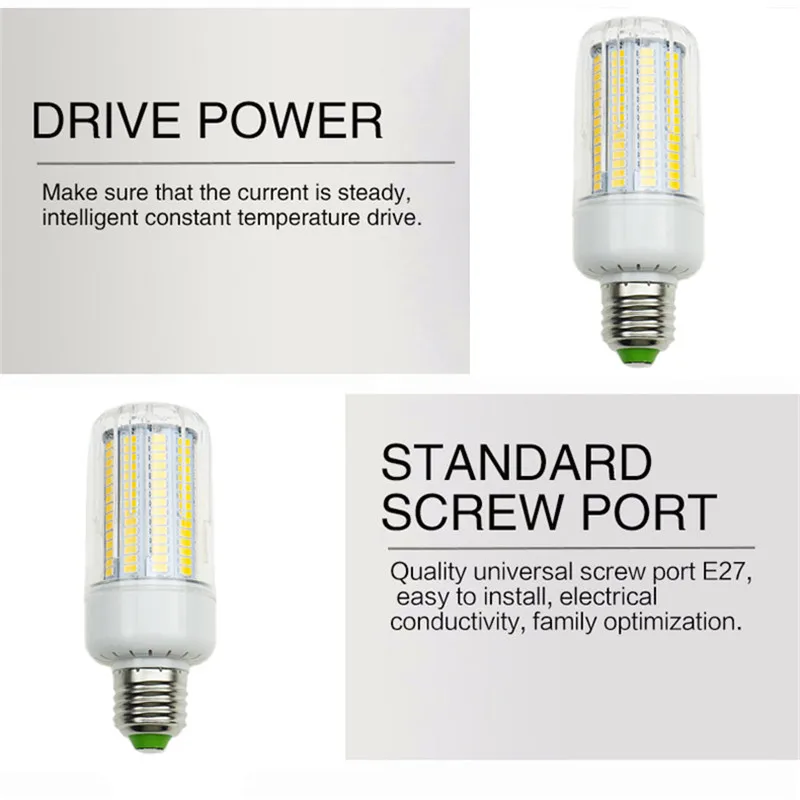 2020 New Arrival Hot Sale E27 E14 50W 40W 30W 25W 15W 12W 7W replace 220V warm/cold white Corn LED Lights suitable for home | Лампы и